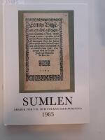 Sumlen &Aring;rsbok f&ouml;r vis- och folkmusikforskning 1983