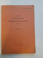 Anvisningar f&ouml;r luftv&auml;rnets upptr&auml;dande och strid (Anv Lv) C. Kap 10-21