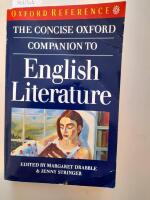 The concise Oxford companion to English literature