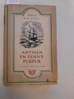 Antigua, en penny, purpur