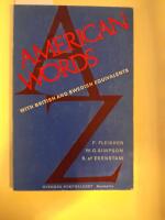 American Words with British and Swedish Equivalents