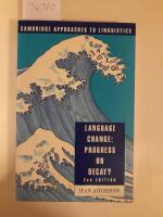 Language change : progress or decay?