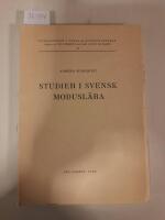 Studier i svensk moodusl&auml;ra