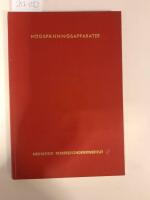 H&ouml;gsp&aring;nningsapparater