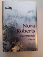 Flammande skyar