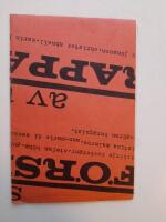 Stockholms Studentteater p&aring; marionetteatern 21, 22, 23 mars 1965