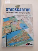 Stadskartor 180 svenska orter med gaturegister