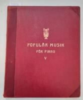 Popul&auml;r musik f&ouml;r piano V Piano 2 h&auml;nder