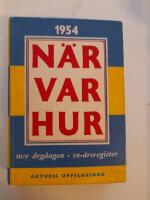 N&auml;r Var Hur 1954