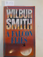 A falcon flies