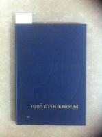 Svenska Turistf&ouml;reningens &Aring;rsbok 1998 Stockholm
