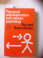 Personaladministration och arbetspsykologi