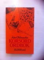 Korsord - ordbok : 15.000 ord