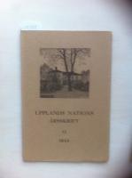 Upplands nations &aring;rsskrift VI 1943