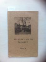 Upplands nations &aring;rsskrift I 1938