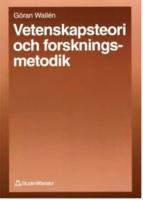 Vetenskapsteori och forskningsmetodik
