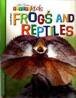Australian Frogs and Reptiles