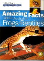 Amazing Facts about Australian Frogs & Reptiles