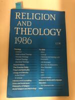 Religion and Theology 1986 - A Book Guide