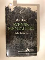 Svensk mentalitet - ett j&auml;mf&ouml;rande perspektiv