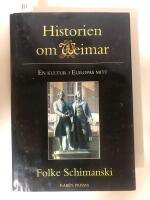 Historien om Weimar - en kultur i Europas mitt