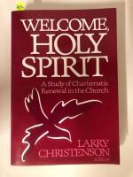 Welcome Holy Spirit