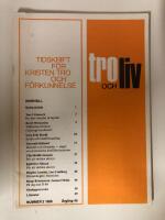 Tro och liv - tidskrift f&ouml;r kristen tro och f&ouml;rkunnelse 1986 Nr 2