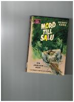 Jaguarbok-Mord till salu