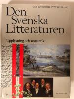 Den svenska litteraturen : 2. Upplysning och romantik : 1718-1830