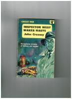 Inspector West Makes Haste