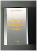 Om jag inte hinner vakna