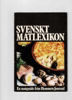 Svenskt matlexikon Matguide