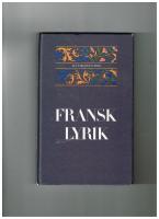 Fransk lyrik 
