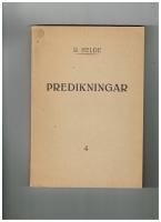 Predikningar