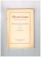 Martin Luther 450-&aring;rs minnet av hans f&ouml;delse