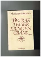 Betraktelser kring en gr&auml;ns