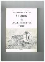 &Aring;rsbok Golden Retriver 1978