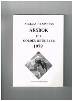 &Aring;rsbok Golden Retriver 1979