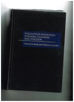 Production-Inventory Systems:Planing and control