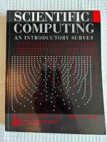 Scientific Computing &ndash; An Introductory Survey