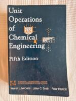 Unit Operations of Chemical Engineering