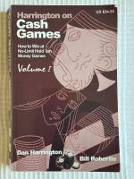 Harrington On Cash Games Volume 1 &ndash;&nbsp;How to win at no-limit hold'em money games