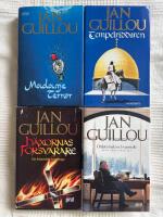 4 x Jan Guillou: Ordets makt och vanmakt, H&auml;xornas f&ouml;rsvarare, Madame terror & Tempelriddaren