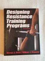 Designing Resistance Training Programs