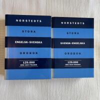Bokpaket: Norstedts Stora Engelsk-Svenska Ordbok & Norstedts Stora Svensk-Engelska Ordbok 