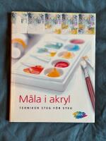 M&aring;la i Akryl &ndash; Tekniken steg f&ouml;r steg