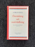 &Ouml;vertalning och Underh&aring;llning - Den svenska ess&auml;istiken 1890-1930