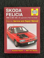 Skoda Felicia Service and Repair Manual : Models covered: Skoda Felicia Hatchback and Estate models, including special/limited editions, 1.3 litre (1289 cc) and 1.6 litre (1598 cc) petrol engines, 1.9 litre (1896 cc) diesel engine : [1995 to 2001 (M to X registration) petrol & diesel]