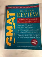 GMAT review - the official guide