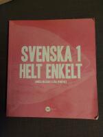 Svenska 1 - Helt enkelt